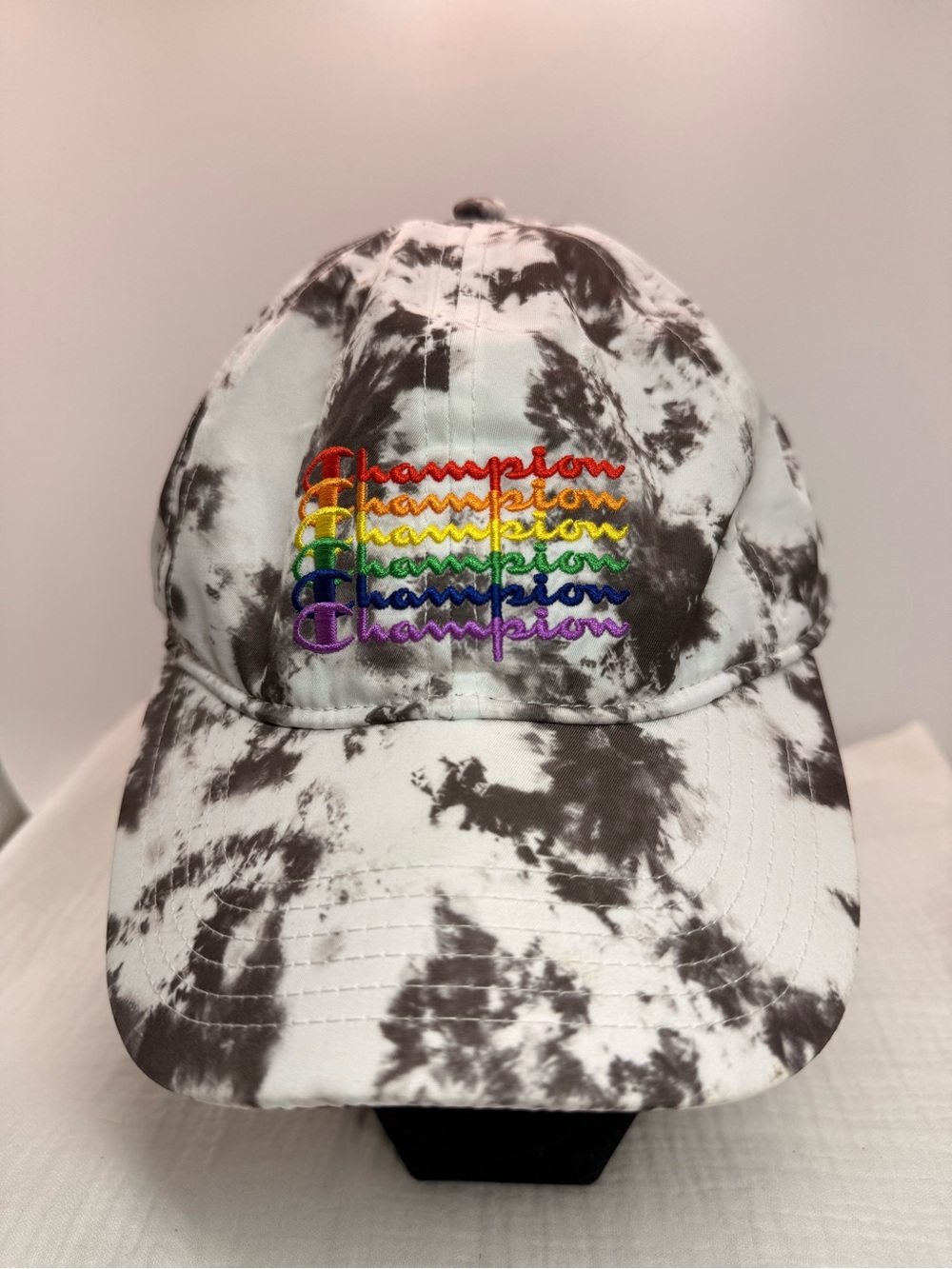 Champion Rainbow Pride Colorful Ball Cap Hat Adjustable